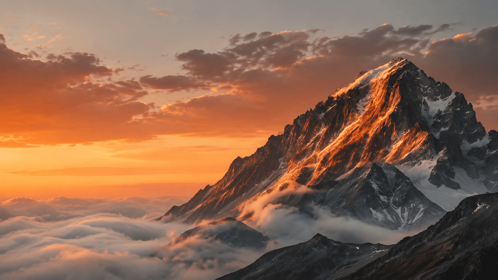 Sunlit mountain summit representing the TRANSFORM journey